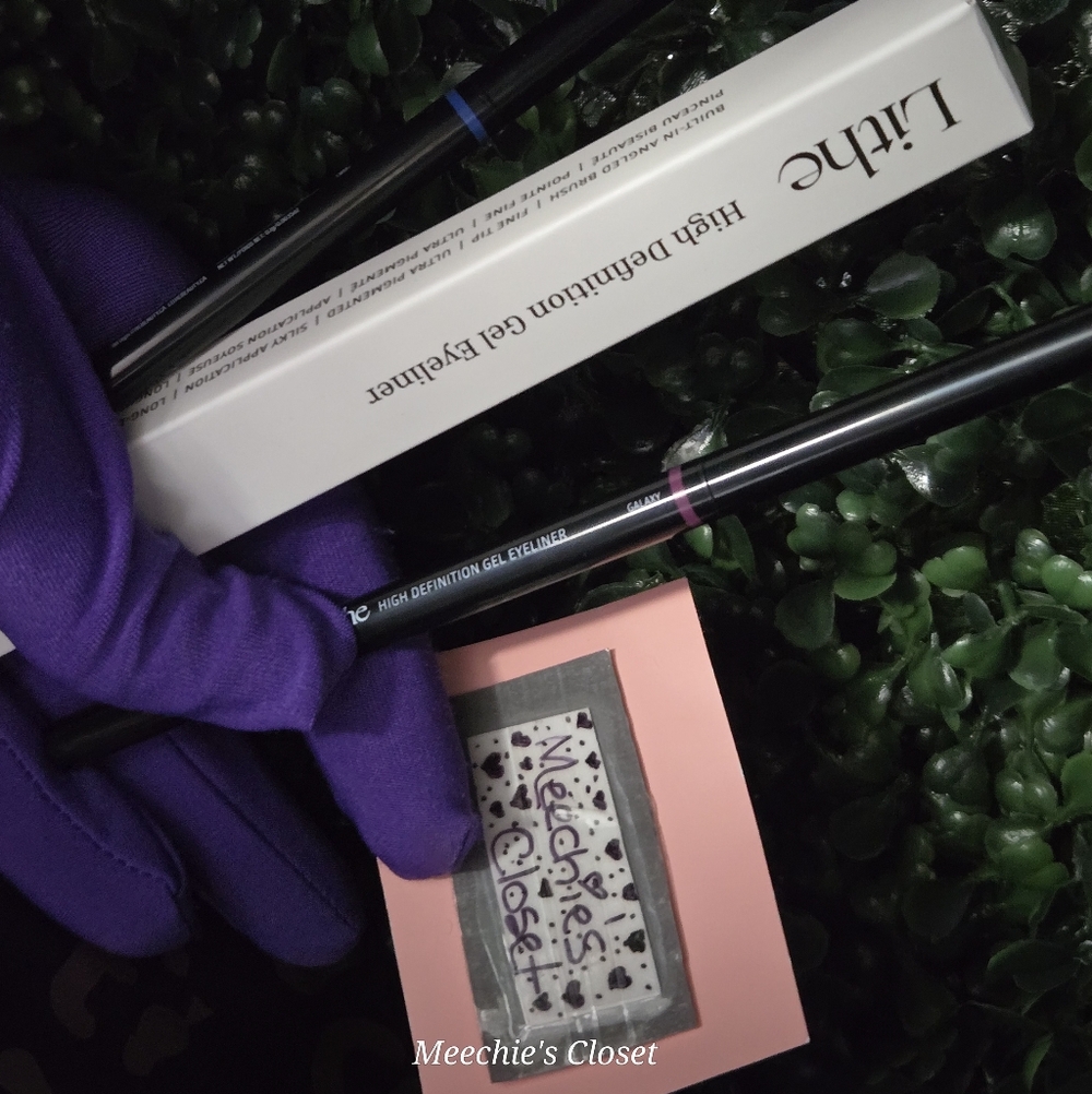 Lithe Beauty High Definition Gel Eyeliner Duo Blueprint Galaxy NIB